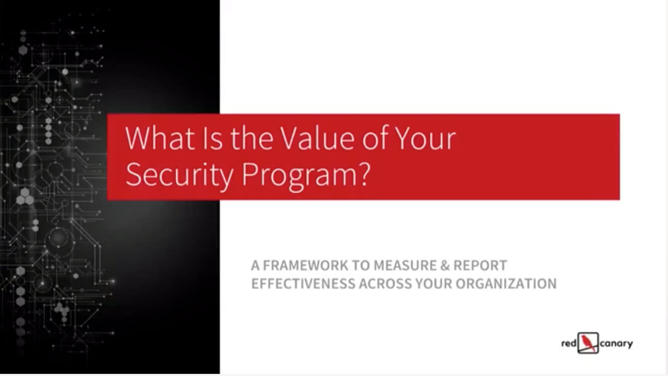Value-of-your-security-program