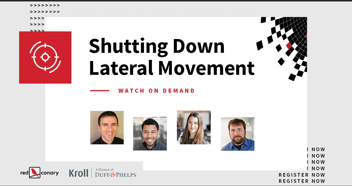 Shutting down lateral movement