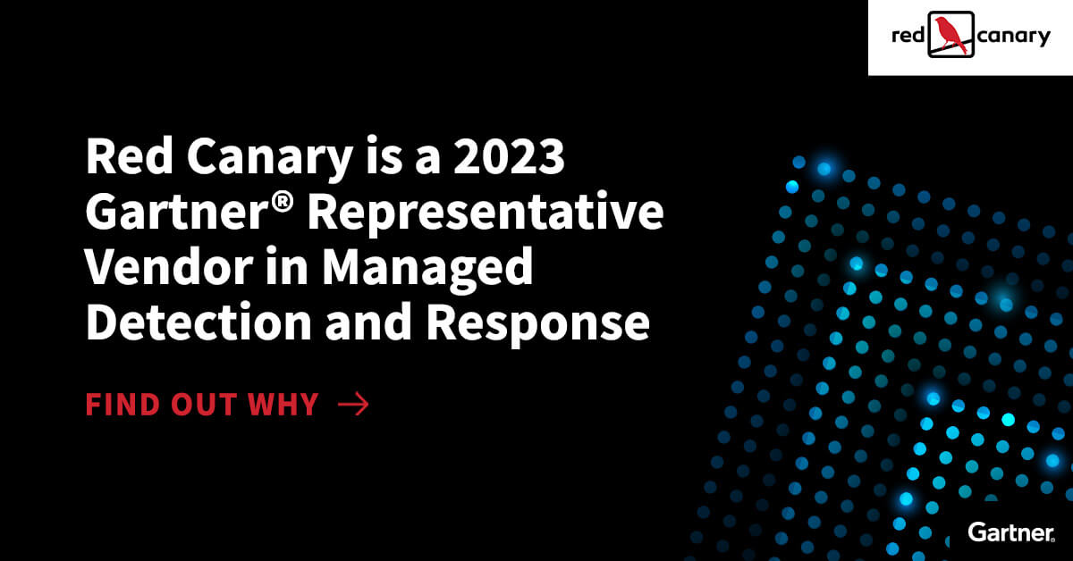 2023 Gartner® Market Guide for MDR Services Red Canary
