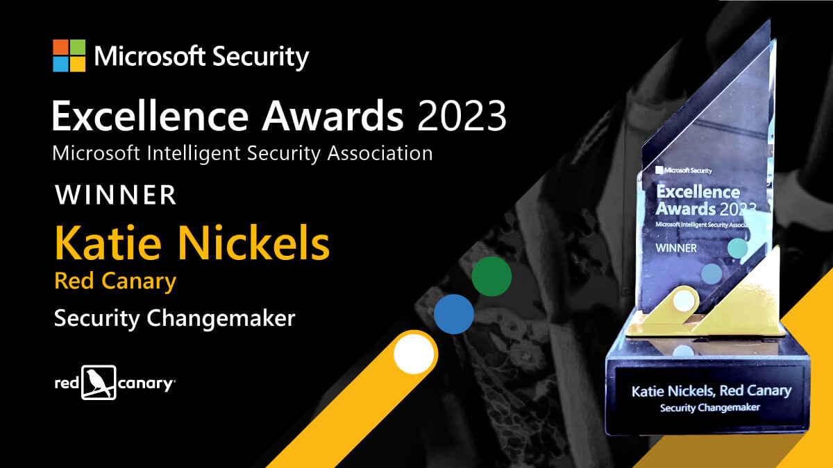 Katie Nickels wins Microsoft security award - Red Canary