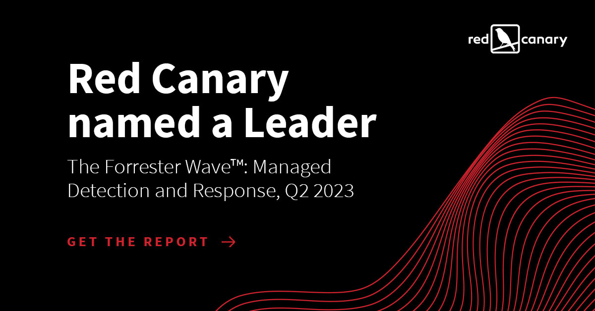 Red Canary Named Forrester Wave MDR Leader 2023