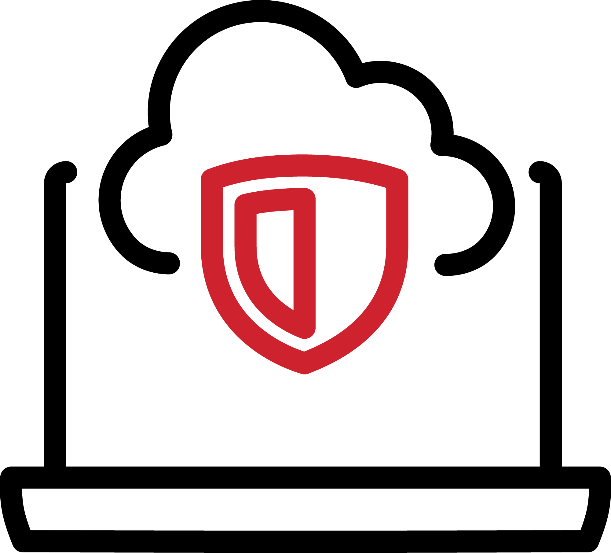 Red Canary cloud security icon