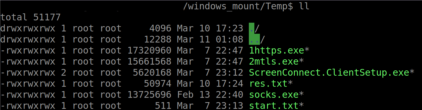 ScreenConnect.ClientSetup.exe execution