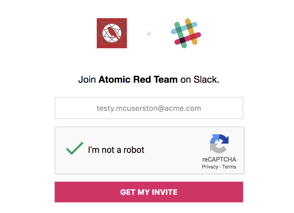 Atomic Red Team Slack